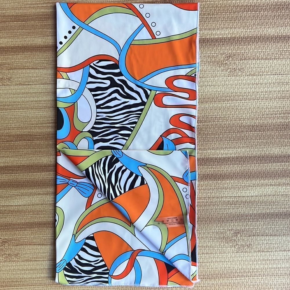 Three Piece Bikini Swim Set With Zebra Print - Picture 12 of 12